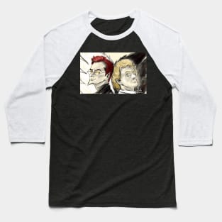 Crowley and Aziraphale Baseball T-Shirt